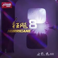 DHS Hurricane 8 Table Tennis Rubber