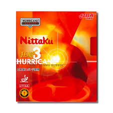 Nittaku Hurricane 3 Table Tennis Rubber