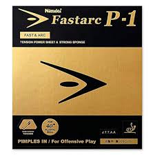 Nittaku Fastarc P1 Table Tennis Rubber
